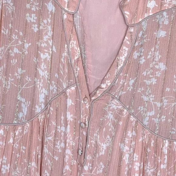 Ba$sh light pink Frezza nude short swing dress - Picture 6 of 12